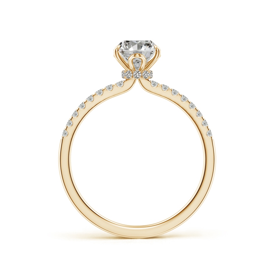 8x6mm KI3 SR4533D-YG-KI3-8x6 in Yellow Gold side 199