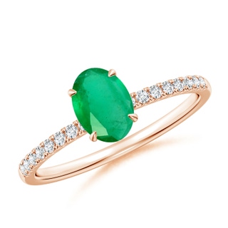 Oval A Emerald