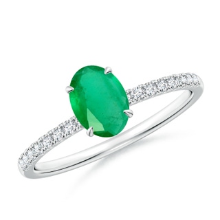 Oval A Emerald