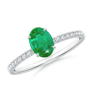 Oval AA Emerald