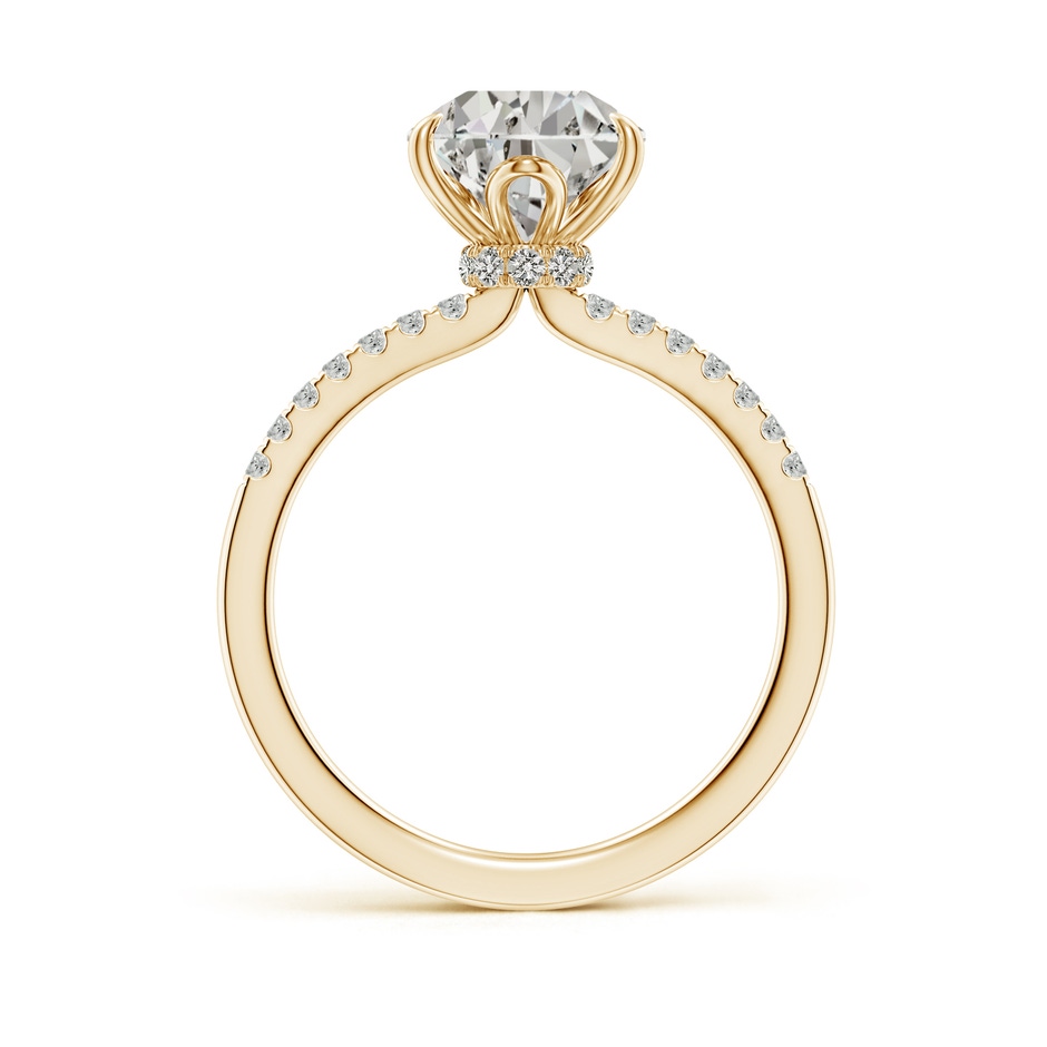 10x8mm KI3 SR4534D-YG-KI3-10x8 in Yellow Gold side 199