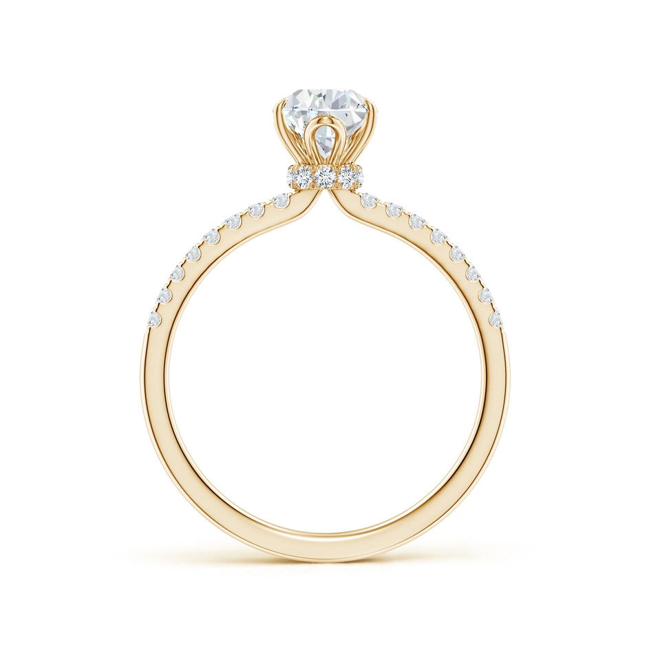 7.7x5.7mm GVS2 SR4534D-YG-GVS2-7.7x5.7 in Yellow Gold side 199