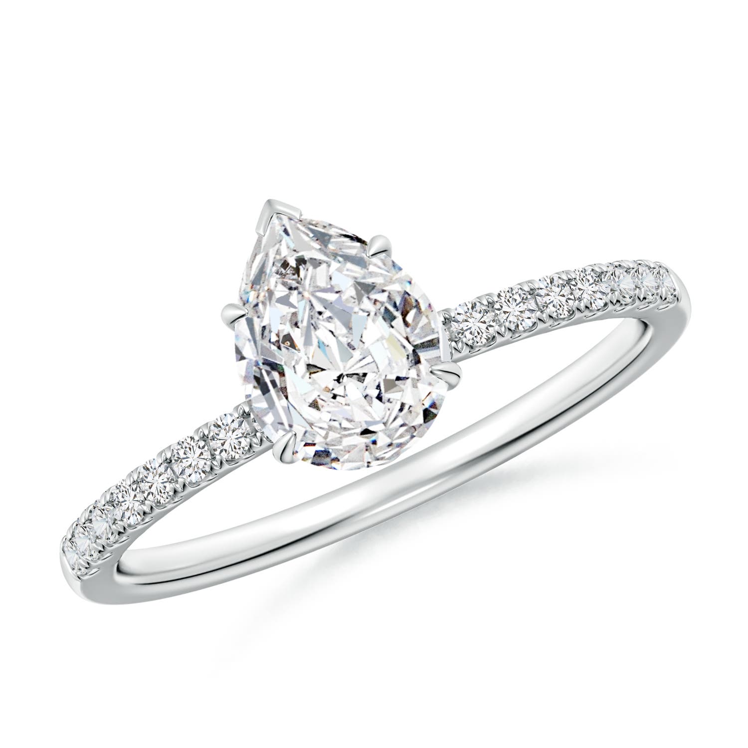 7.7x5.7mm HSI2 SR4534D-WGE-HSI2-7.7x5.7 in 18K White Gold
