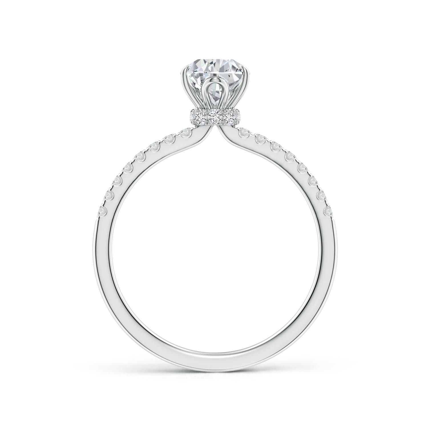 7.7x5.7mm HSI2 SR4534D-WG-HSI2-7.7x5.7 in White Gold