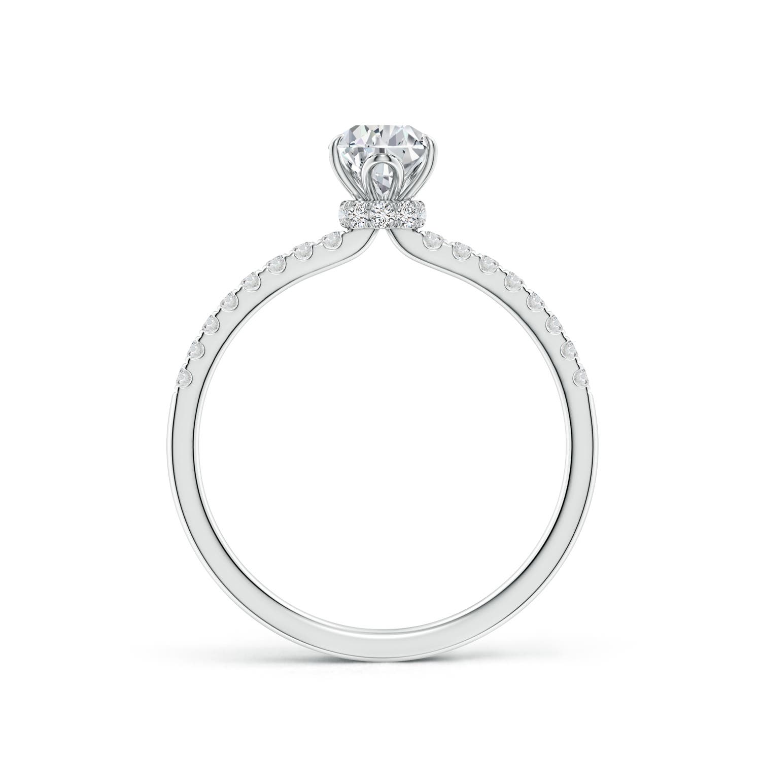 7x5mm HSI2 SR4534D-WG-HSI2-7x5 in White Gold - side 2