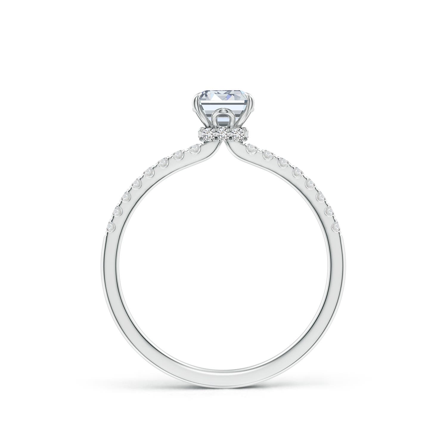 7x5mm HSI2 SR4535D-WG-HSI2-7x5 in White Gold - side 2