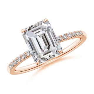 8.5x6.5mm IJI1I2 SR4535D-RGE-IJI1I2-8.5x6.5 in 18K Rose Gold