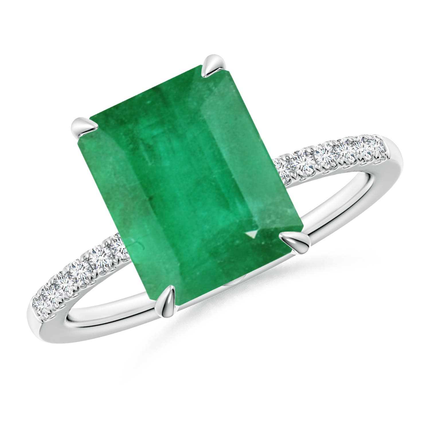 Image Representation of the Platinum Emerald Rings
