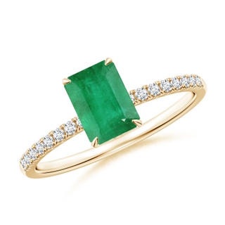 Emerald Cut A Emerald