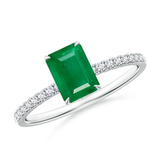 Emerald Cut AA Emerald
