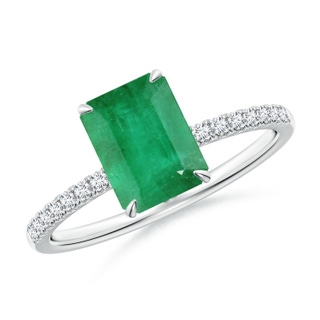 Emerald Cut A Emerald