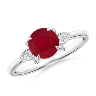 Round AA Ruby