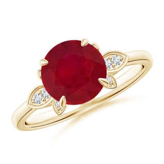 Round AA Ruby