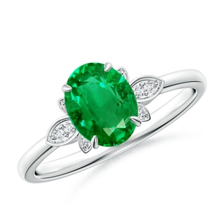 Oval AAA Emerald