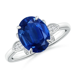 Oval AAA Blue Sapphire