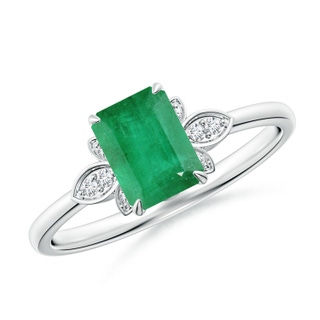 Emerald Cut A Emerald