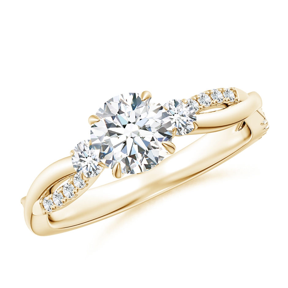 5.9mm GVS2 SR4540D-YG-GVS2-5.9 in Yellow Gold 
