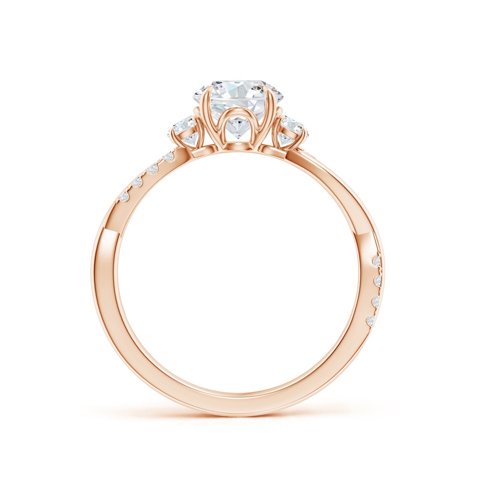 6.4mm GVS2 SR4540D-RGN-GVS2-6.4 in 9K Rose Gold side 199