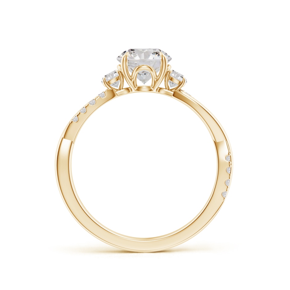 6.4mm IJI1I2 SR4540D-YG-IJI1I2-6.4 in Yellow Gold side 199