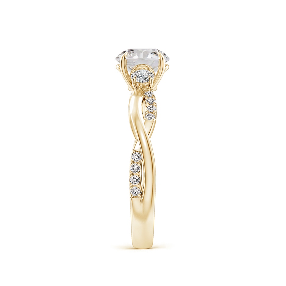 6.4mm IJI1I2 SR4540D-YG-IJI1I2-6.4 in Yellow Gold side 299