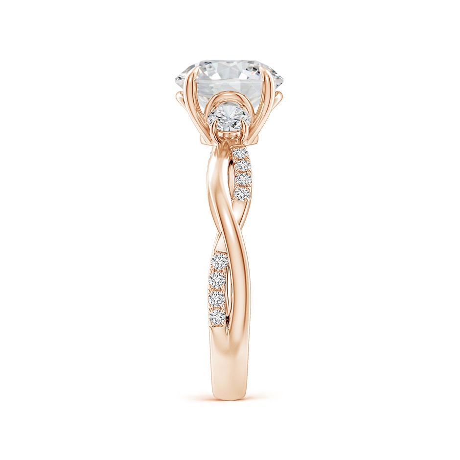 8mm HSI2 SR4540D-RGE-HSI2-8 in 18K Rose Gold side 299