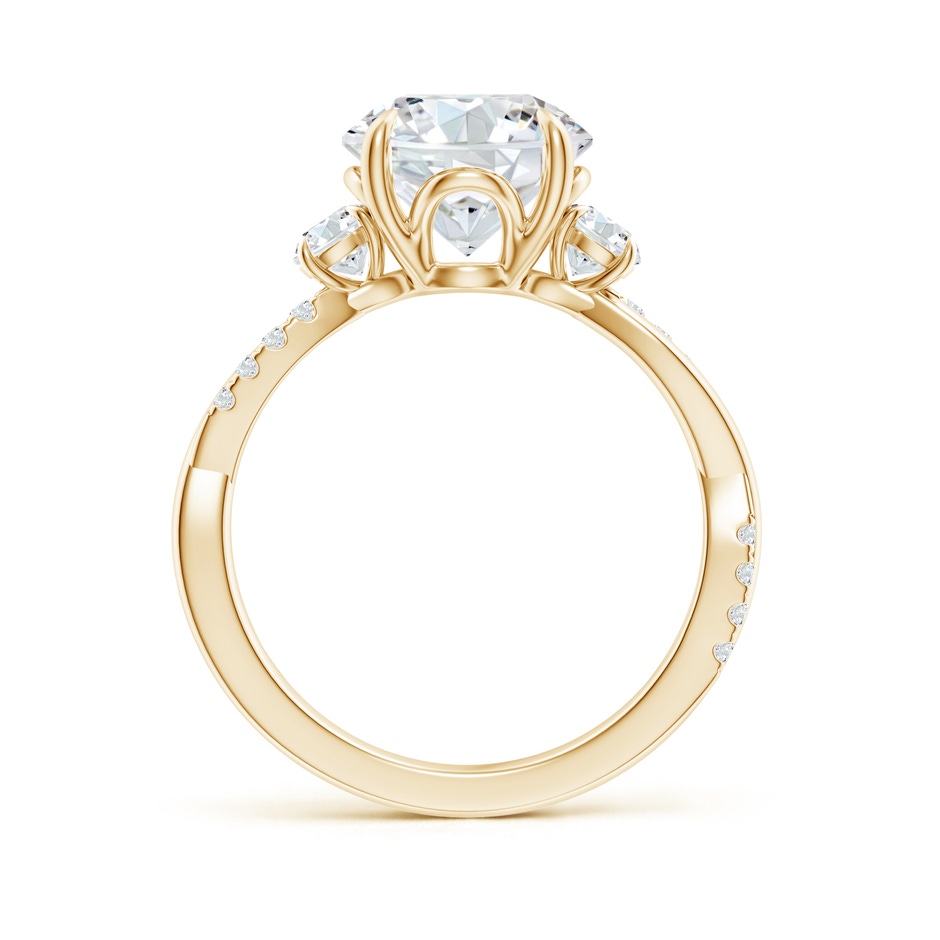 9.2mm GVS2 SR4540D-YG-GVS2-9.2 in Yellow Gold side 199