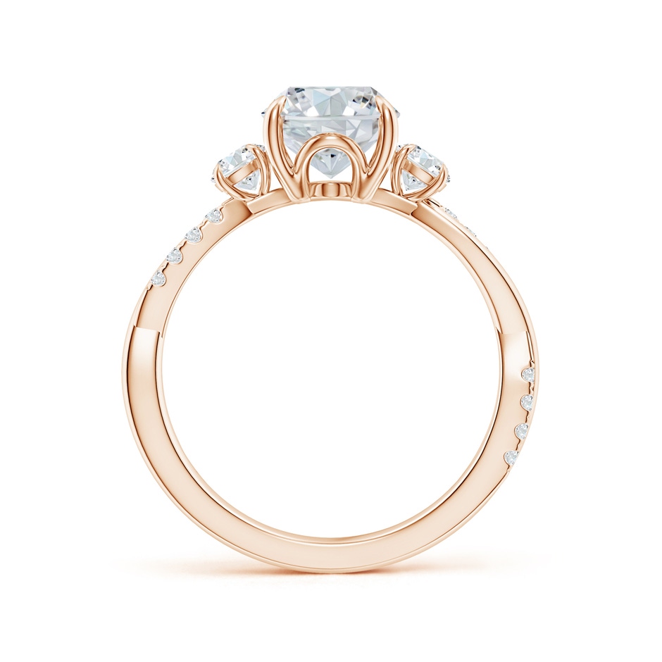 9x7mm GVS2 SR4541D-RGE-GVS2-9x7 in 18K Rose Gold side 199