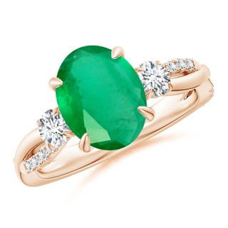 Oval A Emerald