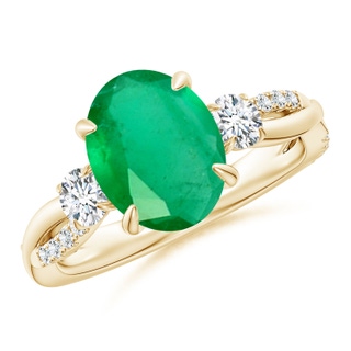 Oval A Emerald
