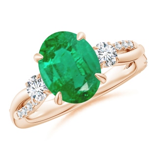 Oval AA Emerald