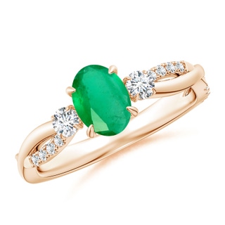 Oval A Emerald