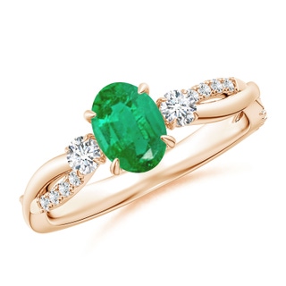 Oval AA Emerald