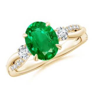 Oval AAA Emerald