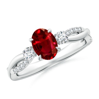 Oval AAAA Ruby