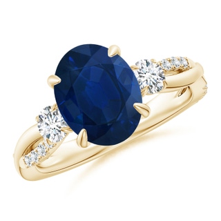 Oval AA Blue Sapphire