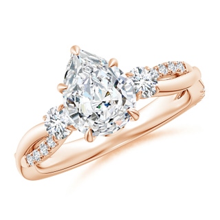 9x7mm GVS2 SR4542D-RGE-GVS2-9x7 in 18K Rose Gold
