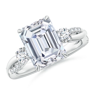 Emerald Cut G, VS2 Diamond
