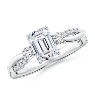 Emerald Cut H, SI2 Diamond