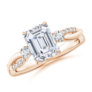 8x6mm GVS2 SR4543D-RG-GVS2-8x6 in Rose Gold
