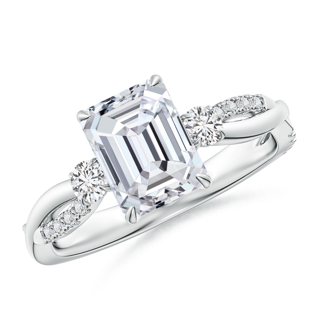 8x6mm HSI2 SR4543D-WG-HSI2-8x6 in White Gold