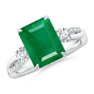 Emerald Cut AA Emerald