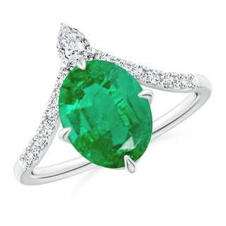 Oval AA Emerald