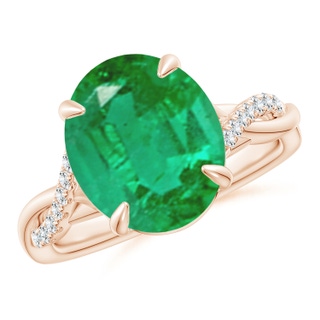 Oval AA Emerald