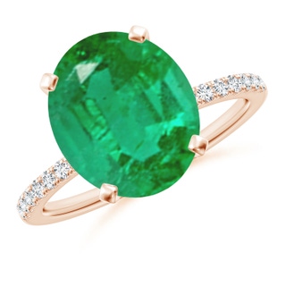 Oval AA Emerald