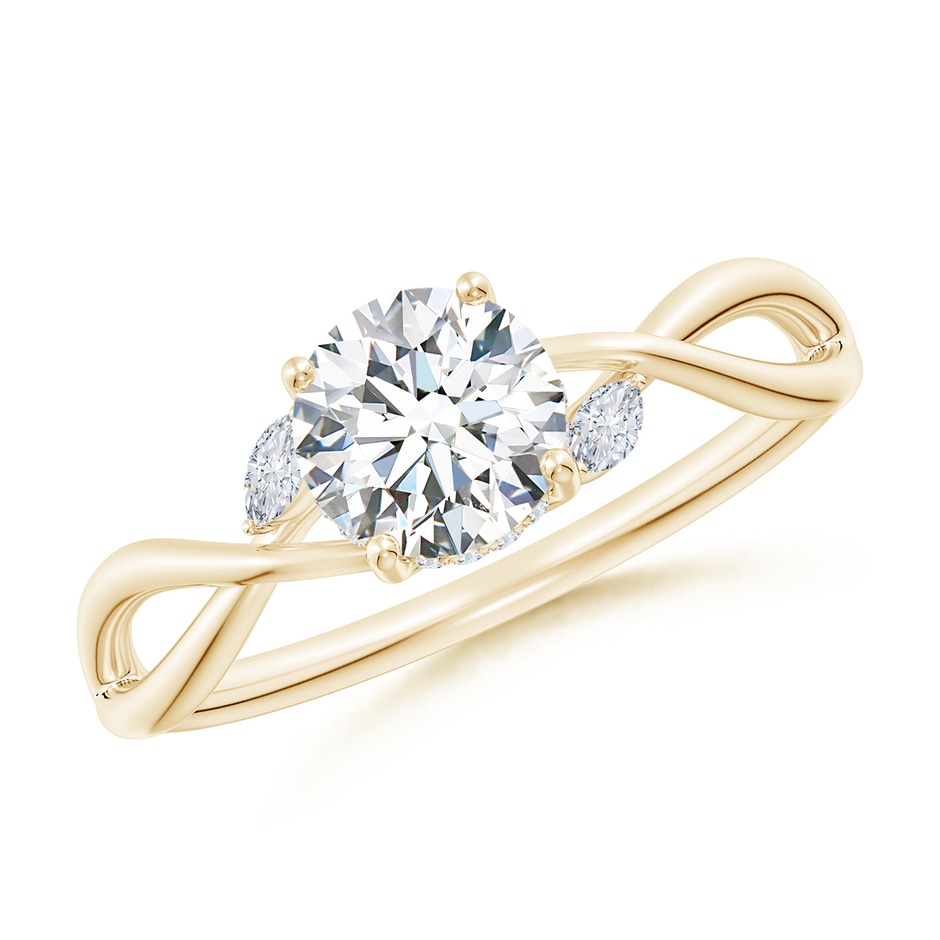 5.9mm GVS2 SR4557D-YG-GVS2-5.9 in Yellow Gold 