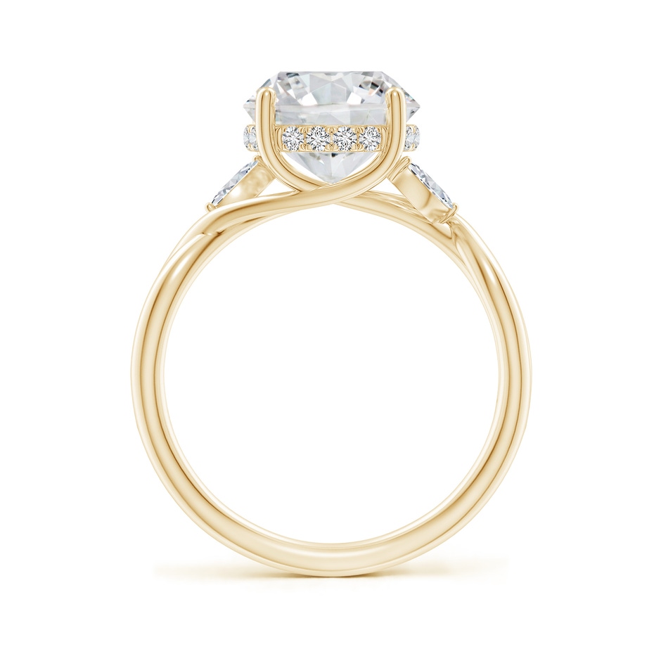 9.2mm HSI2 SR4557D-YG-HSI2-9.2 in Yellow Gold side 199
