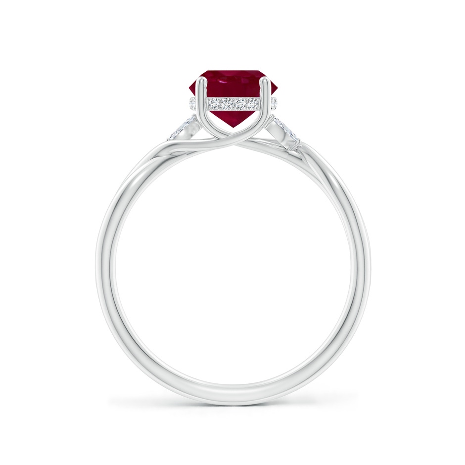 6.5mm A SR4557RD-WG-A-6.5 in White Gold side 199