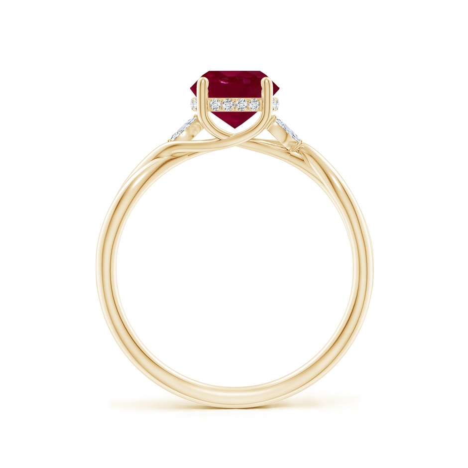 6.5mm A SR4557RD-YG-A-6.5 in Yellow Gold side 199