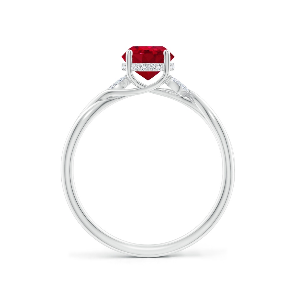 6mm AAA SR4557RD-WG-AAA-6 in White Gold - side 199
