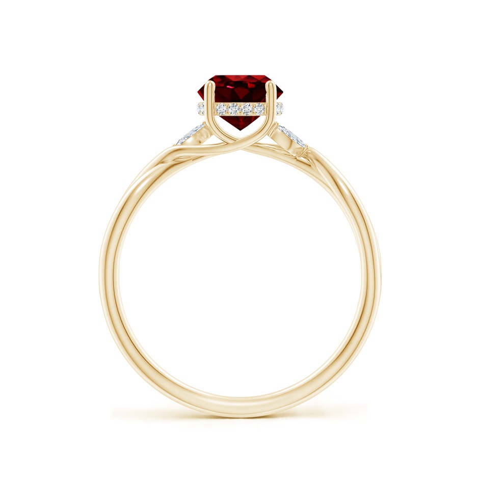 6mm AAAA SR4557RD-YG-AAAA-6 in Yellow Gold side 199